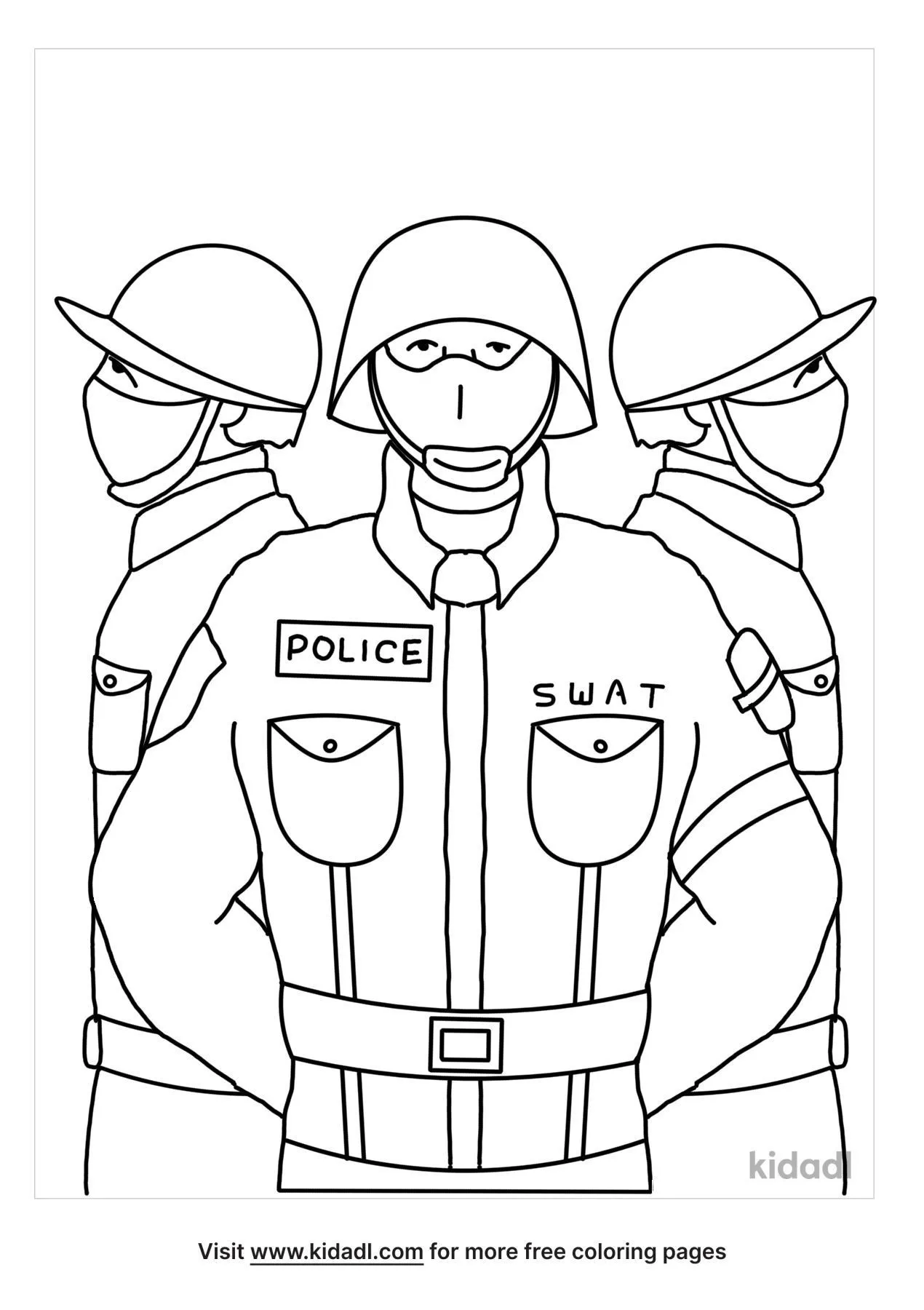 Free swat team coloring page coloring page printables