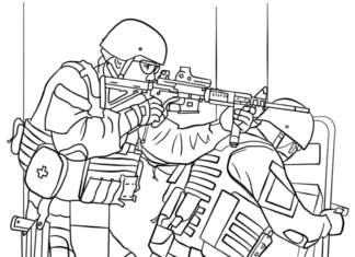 Swat coloring pages to print and print online