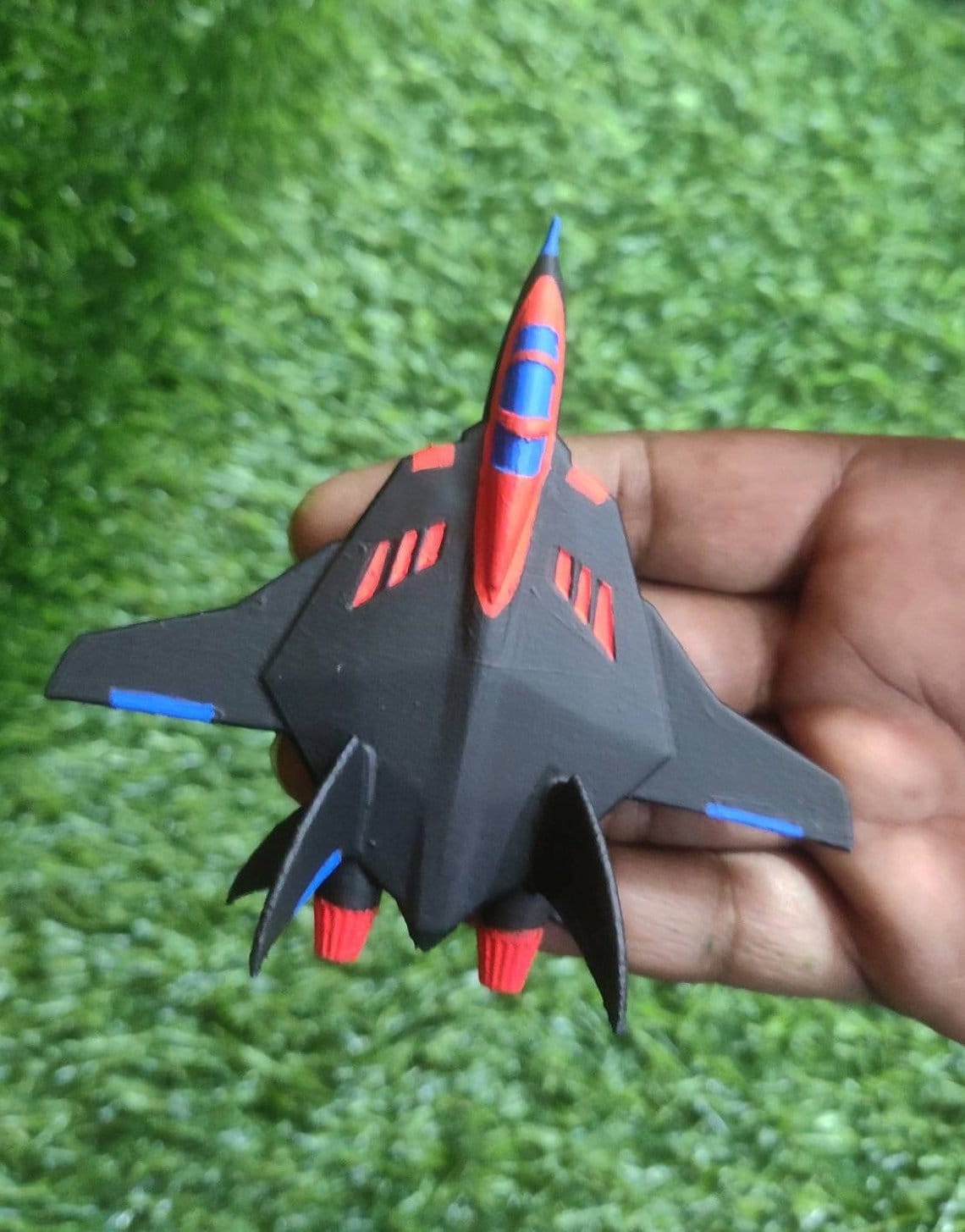 Swat kats jetplane turbokat plane inch ship aircraft spaceship painted d print model tabletop cake topper car dashboard