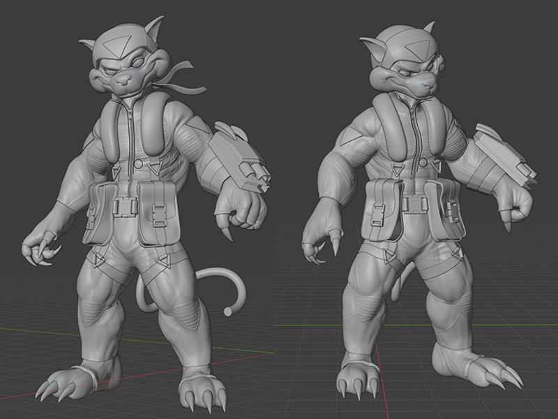 Behind the scenes swat kats