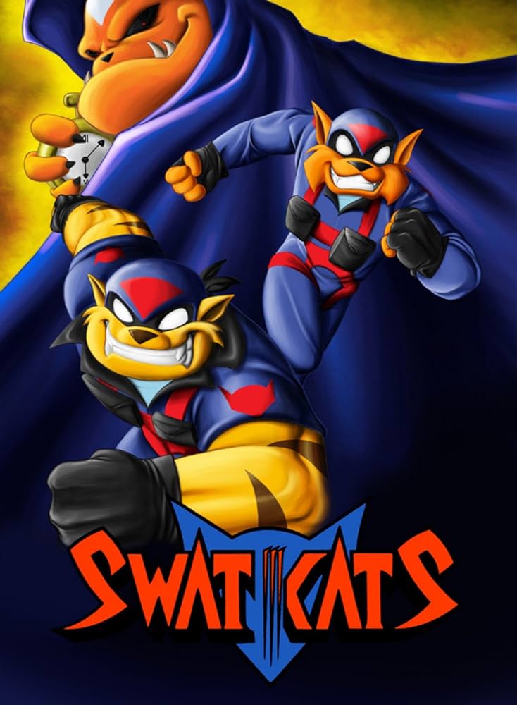 Swat kats rtoon fabric wall scroll poster x home