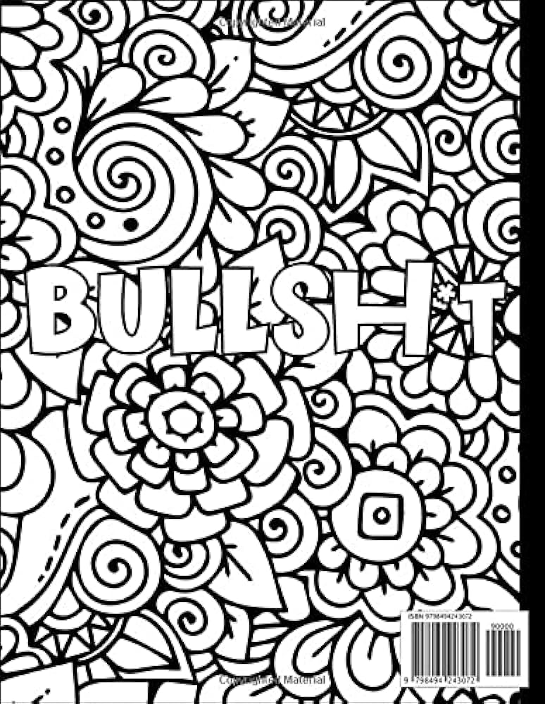 Get the fck out swear words adults coloring book swear words stress relief coloring book for adults relaxation curse word coloring pages for humor coloring pages beautiful soft