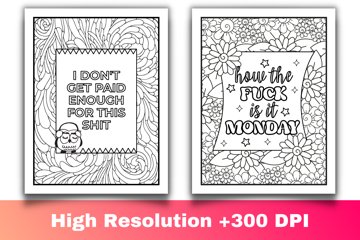Swear word coloring pages for adults