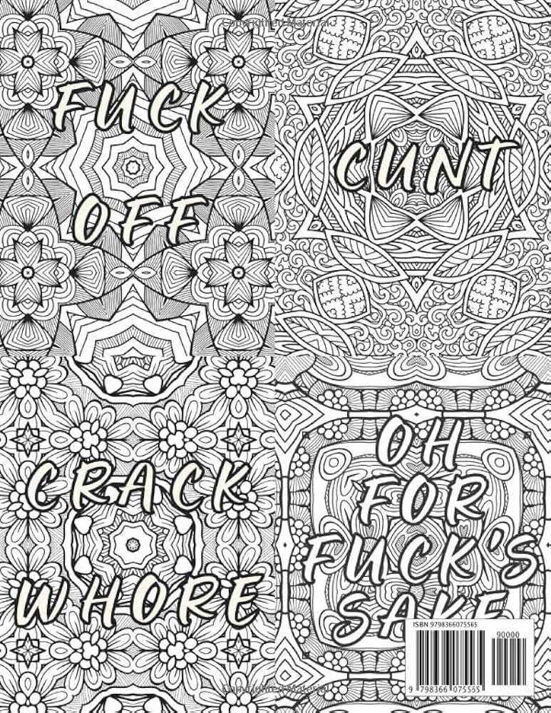 Holy shit a coloring book for adults swear words coloring book swear word colouring books for adults swearing colouring book pages for stress relief funny journals and adult coloring books