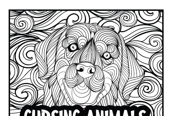 Create a swear word adult coloring book for kdp and etsy by imadedine
