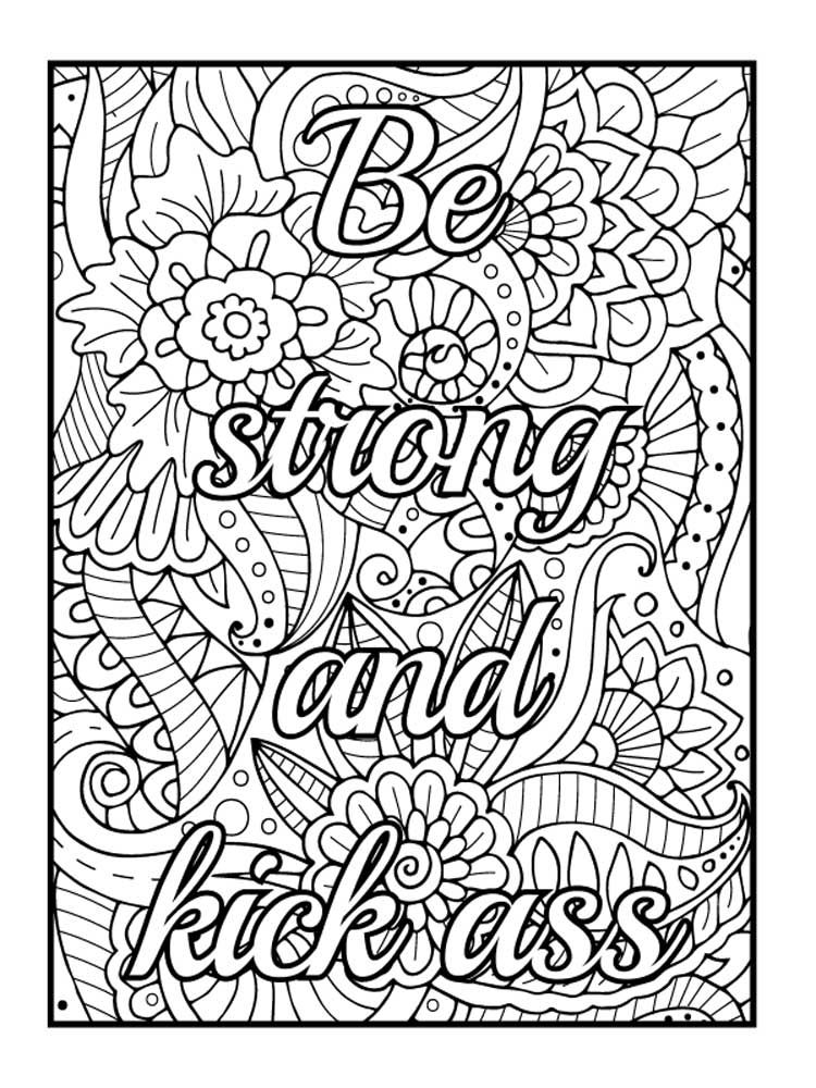 Free swear word coloring pages for adults printable to download swear word coloring pages star coloring pages shape coloring pages detailed coloring pages