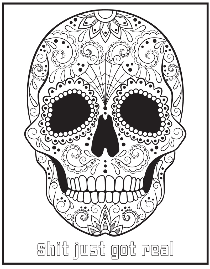 The swear word coloring book