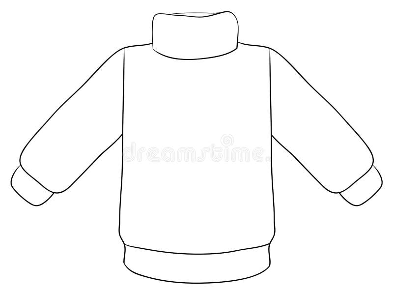 Coloring page sweater stock illustrations â coloring page sweater stock illustrations vectors clipart