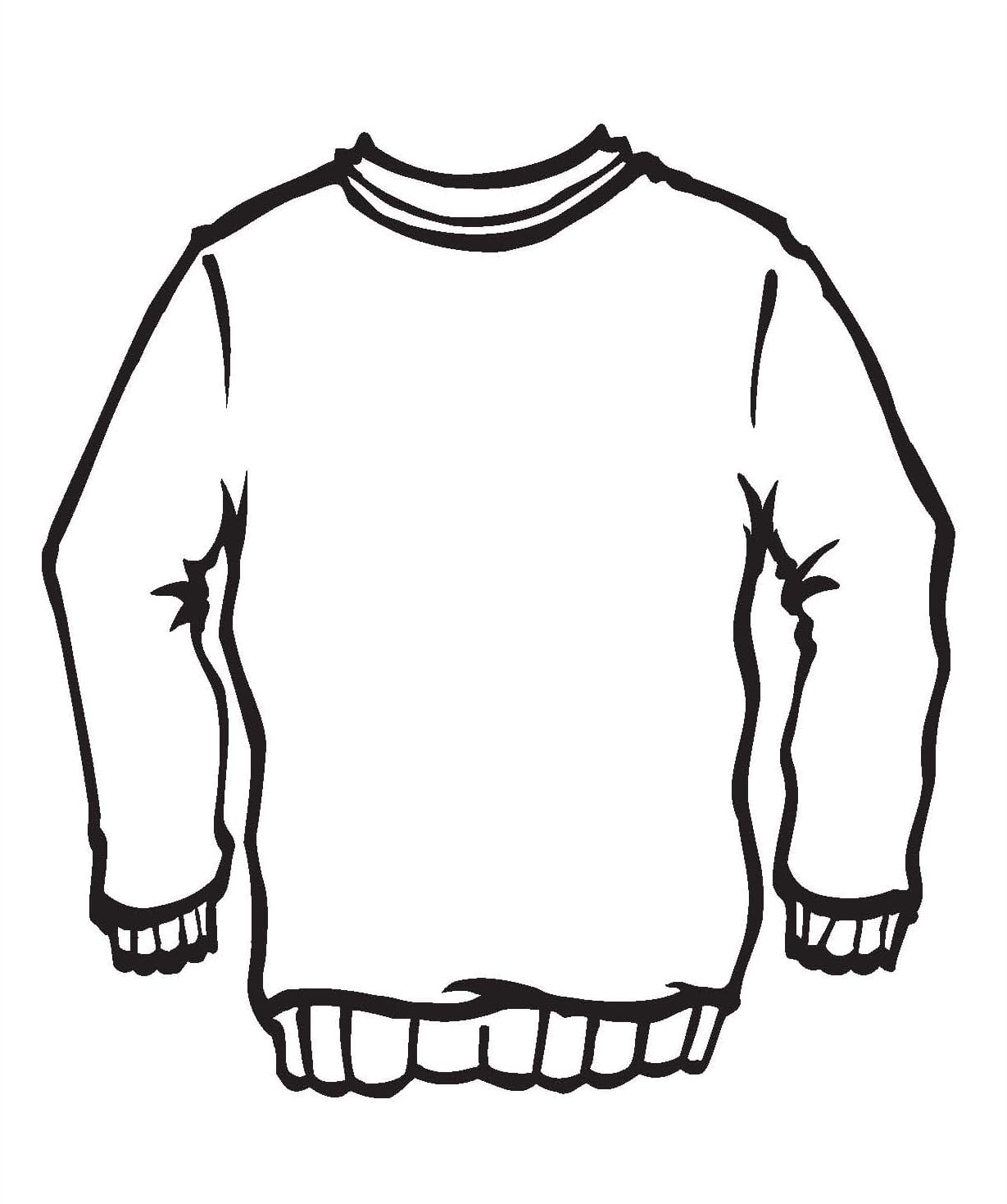 Christmas sweaters coloring pages pictures free printable