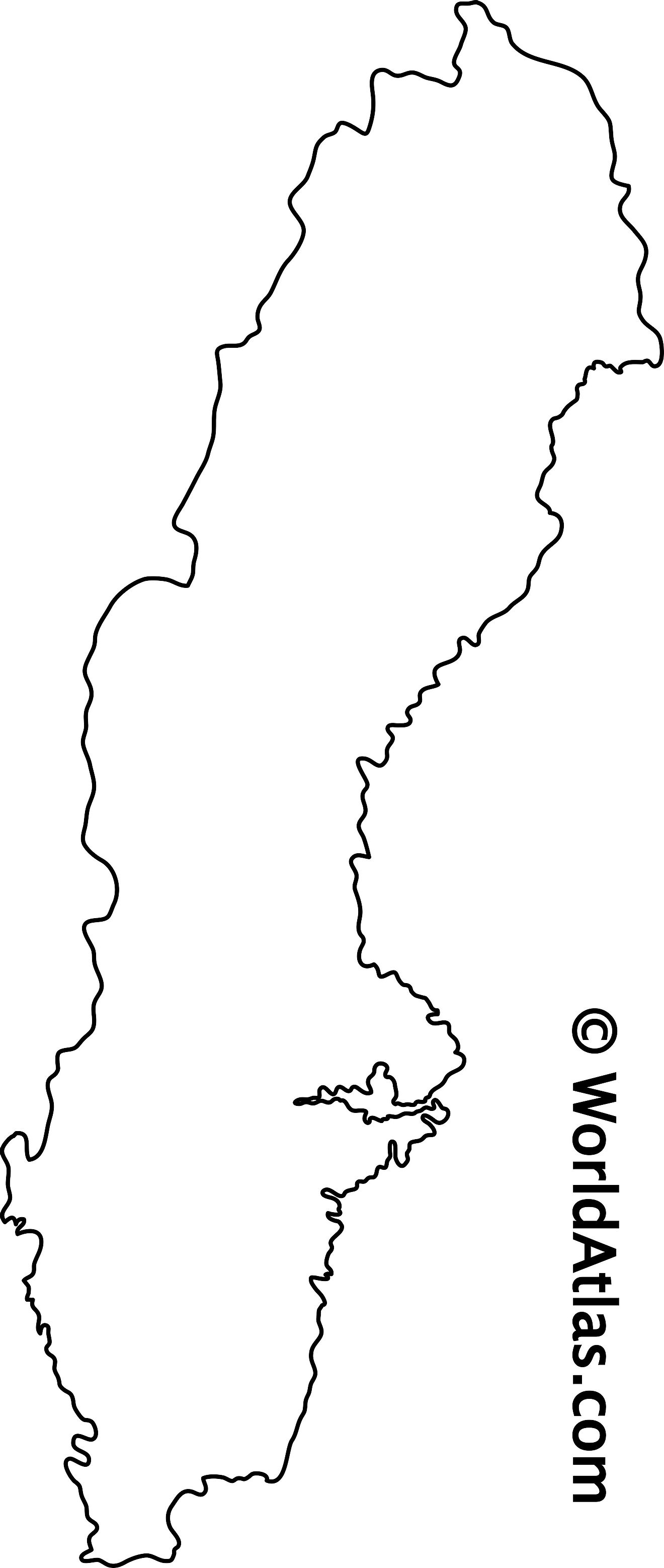 Sweden maps facts