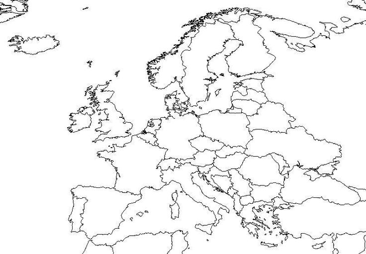 Europe outline
