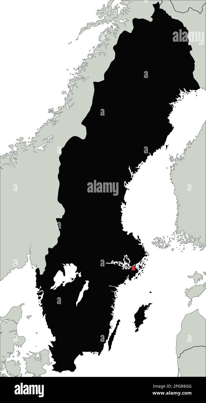 Scandinavia map hi