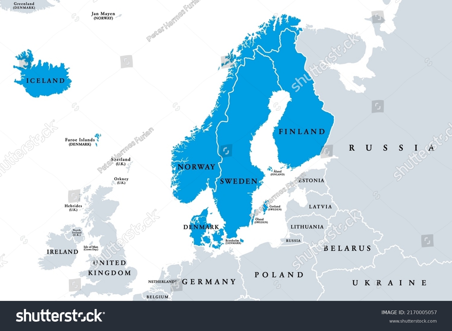 Scandinavia map images stock photos d objects vectors
