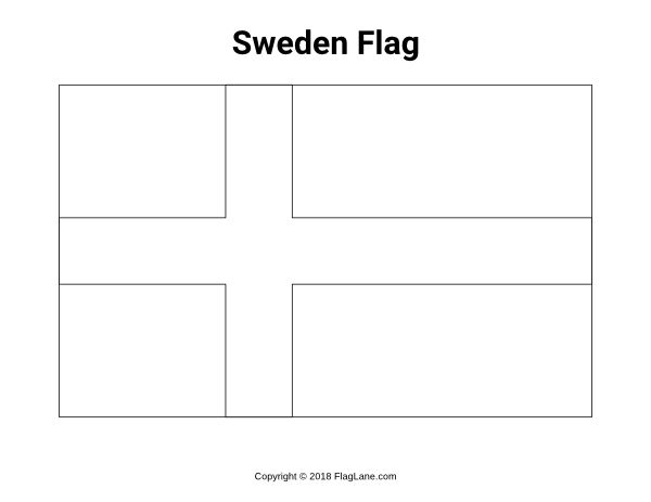Free printable sweden flag coloring page download it at httpsflaglanecoloring