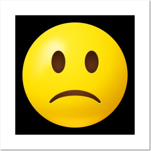 Sad emoji posters and art prints for sale