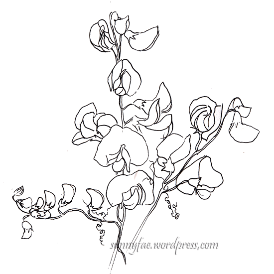 Mums sweet peas â