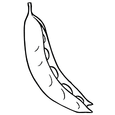 Top peas coloring pages for toddlers