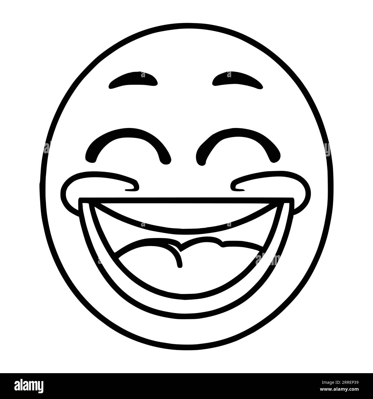 Laughing emoji hi