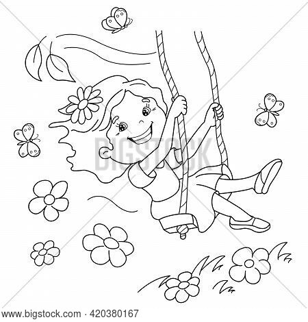 Coloring page outline vector photo free trial bigstock