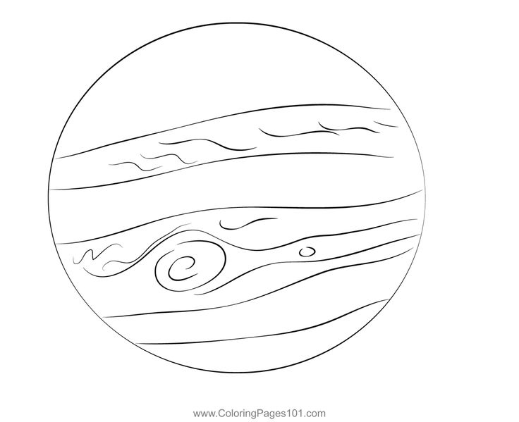 Jupiter planet coloring page planet coloring pages coloring pages jupiter planet