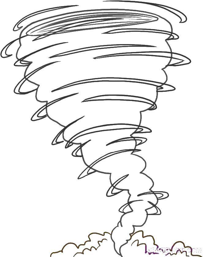 Online coloring pages coloring page tornado storm coloring download print coloring page