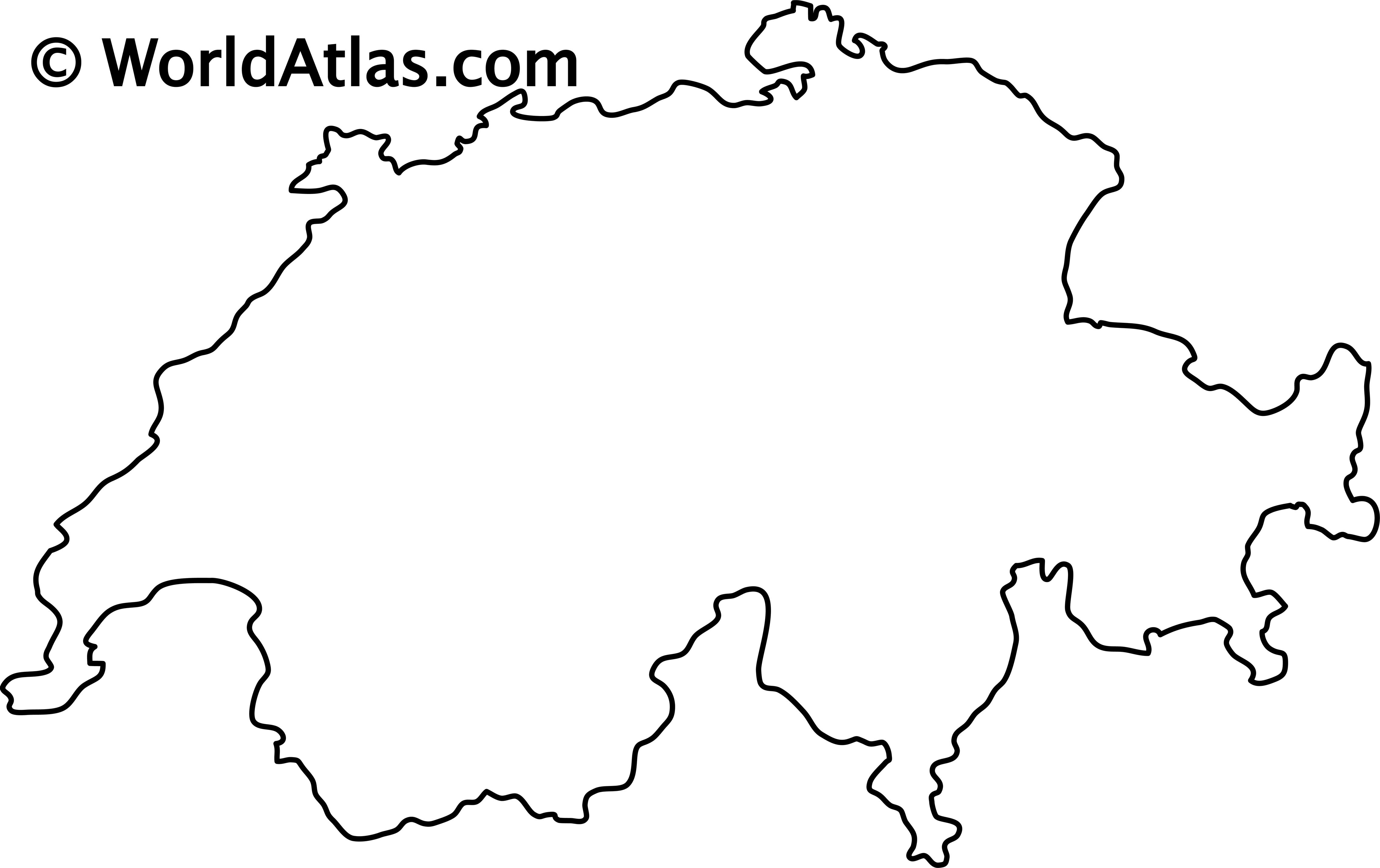 Switzerland maps facts