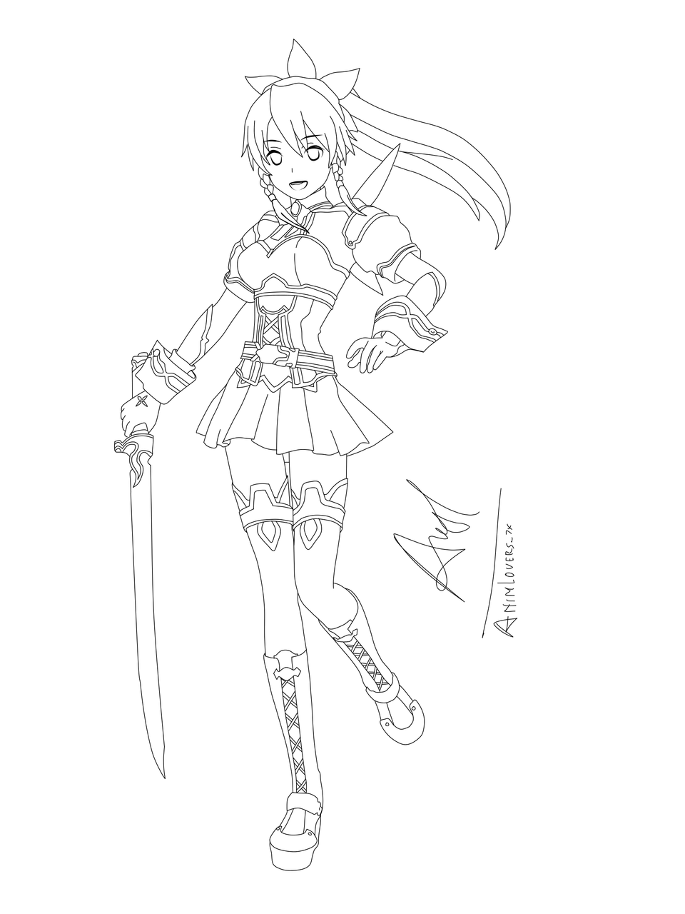 Charactersuguhaleafa animesword art online ð animloversx