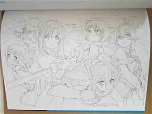 Sword art online coloring book