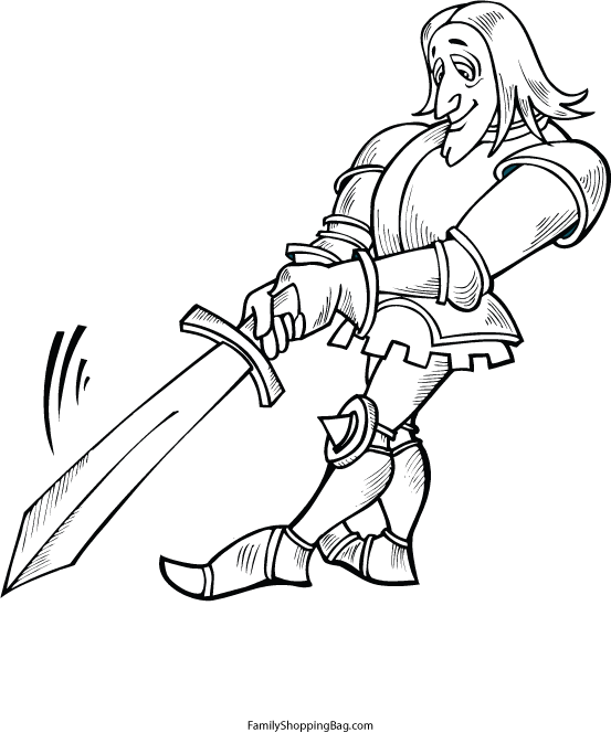 Knight with sword