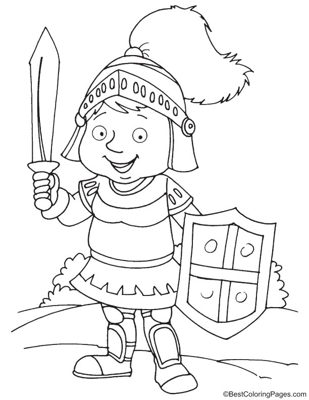 Knight with sword coloring page download free knight with sword coloring page for kids best coloring pages