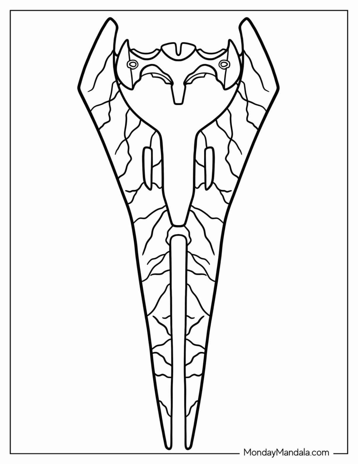 Halo coloring pages free pdf printables