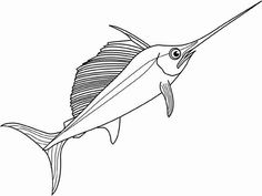 Swordfish coloring page ideas swordfish coloring pages coloring pictures