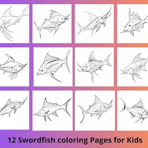 Swordfish printable