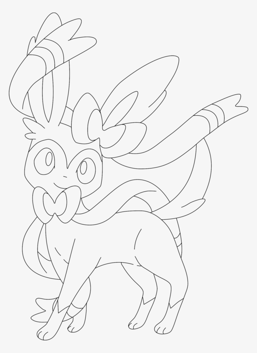 Sylveon drawing at getdrawings