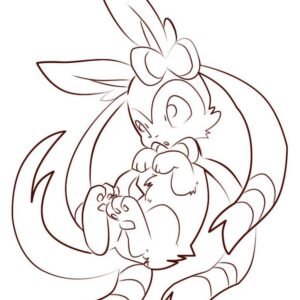 Sylveon coloring pages printable for free download