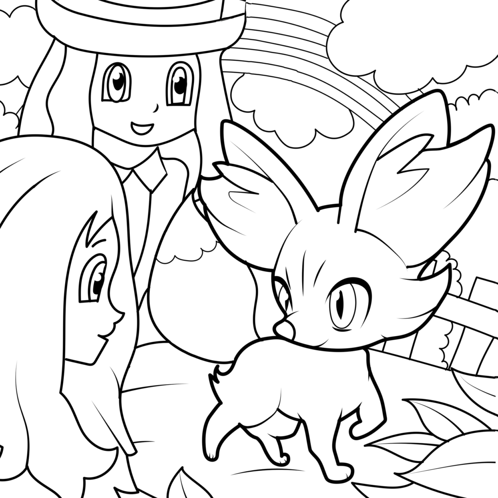 Pokãmon coloring pages unleash your artistic adventure