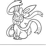 Sylveon coloring page