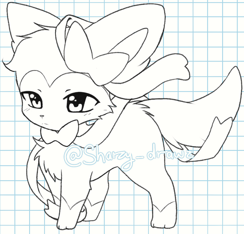 Transparent sylveon base