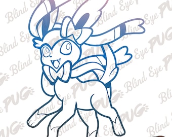 Sylveon svg flat pokemon smash brother eevee pikachu ashecatch them allpokãmon themed party car decal