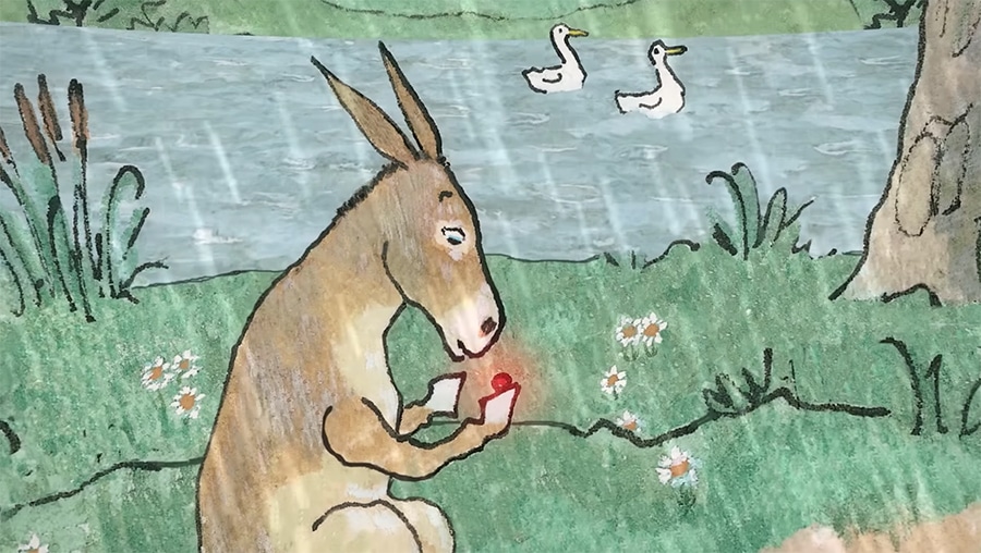 Sylvester and the magic pebble read by reid scott the kid should see this