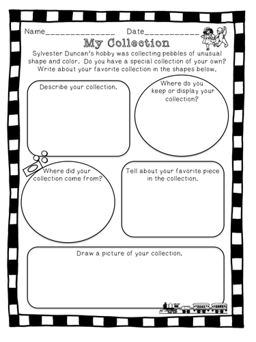 Sylvester and the magic pebble activities teaching resources