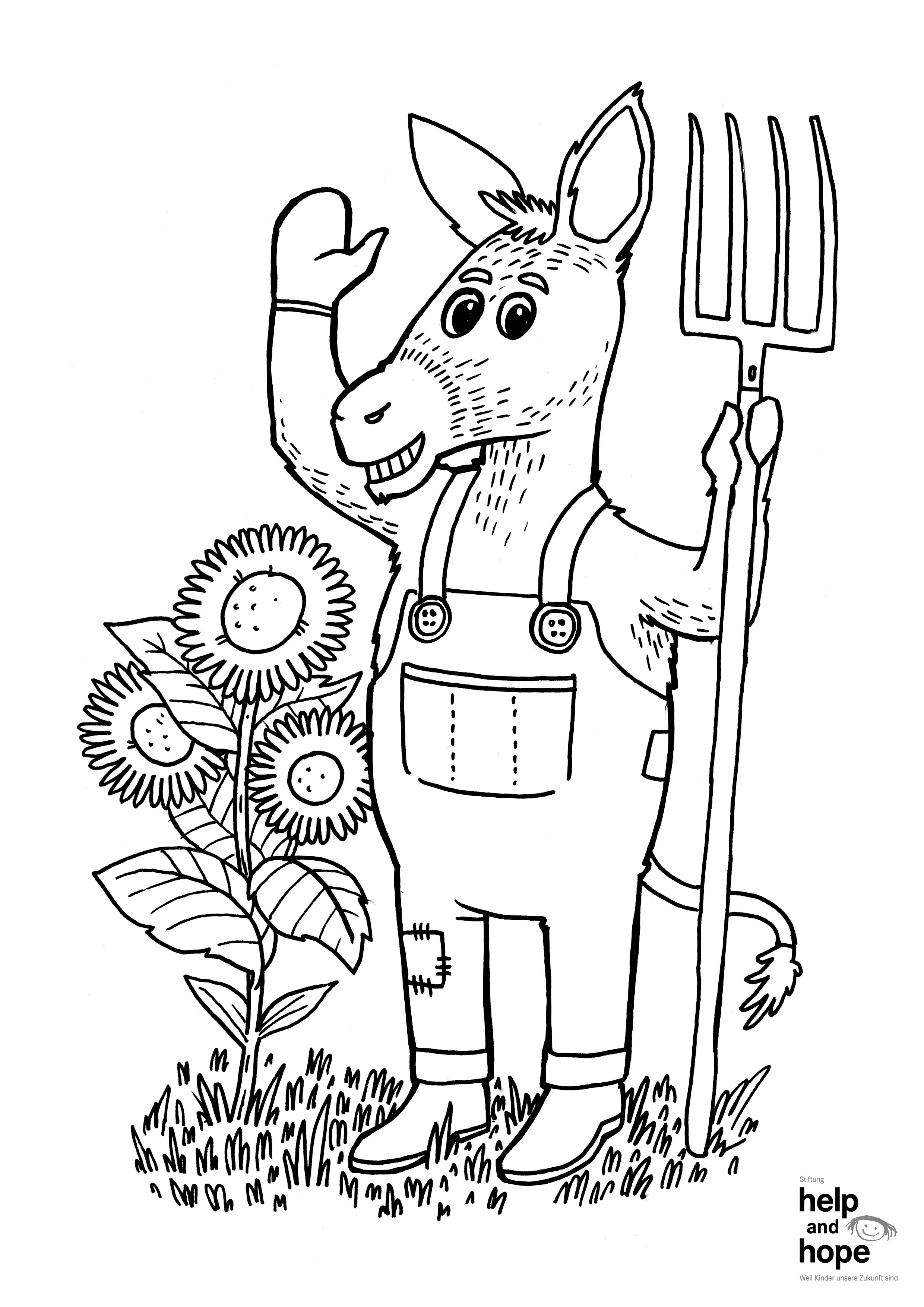 Emil zum ausmalen