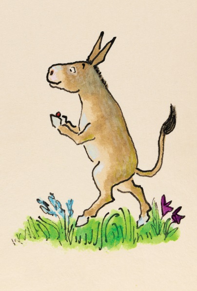 Sylvester and the magic pebble postcard