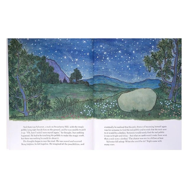 Sylvester and the magic pebble original english picture book for kids
