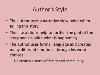 Sylvester and the magic pebble ppt