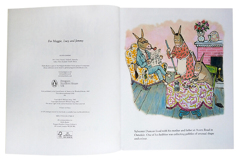 Sylvester and the magic pebble original english picture book for kids
