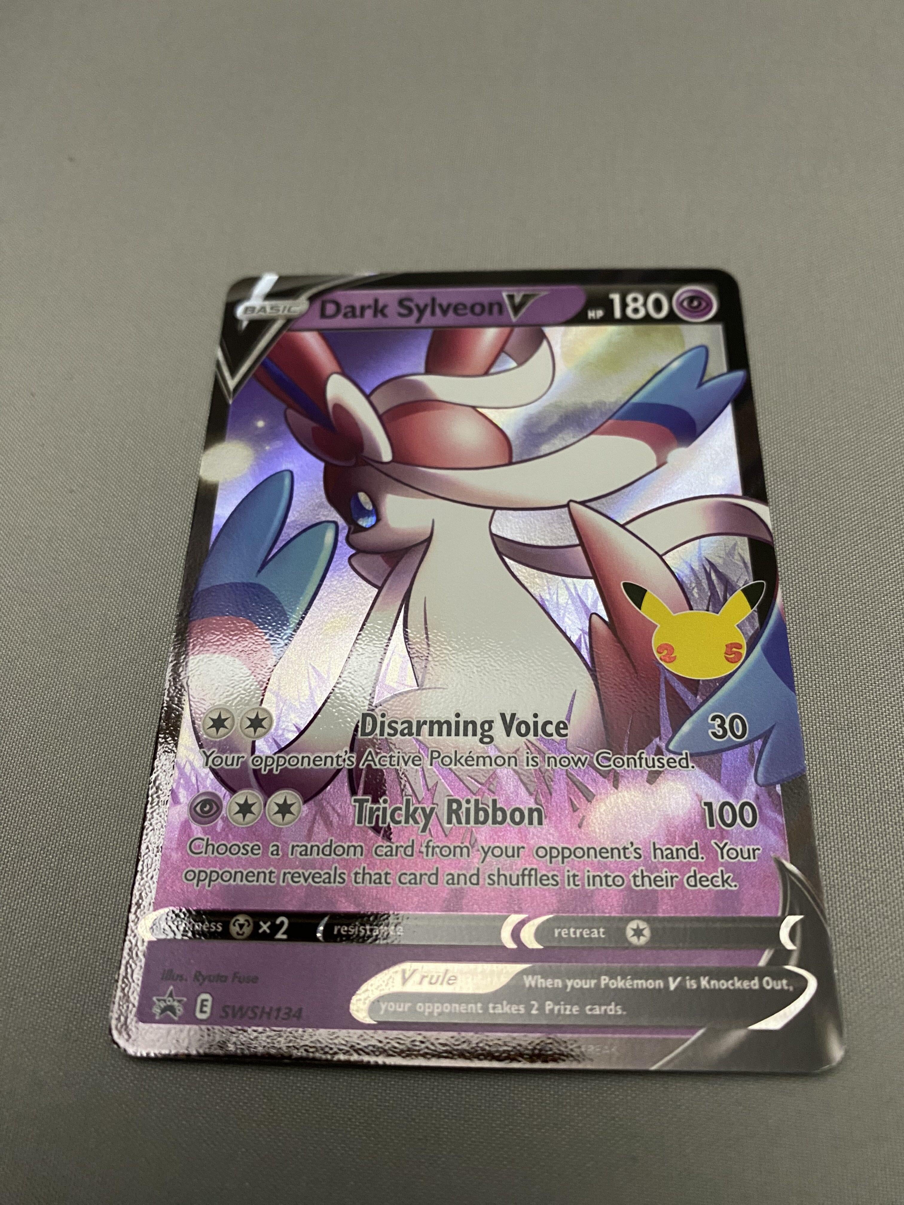 Dark sylveon rismypokemoncardfake