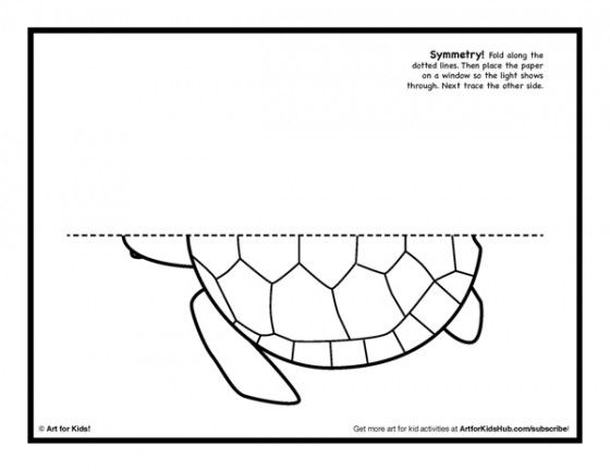 Symmetry art activity