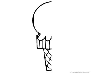 Symmetry drawing and coloring sheets