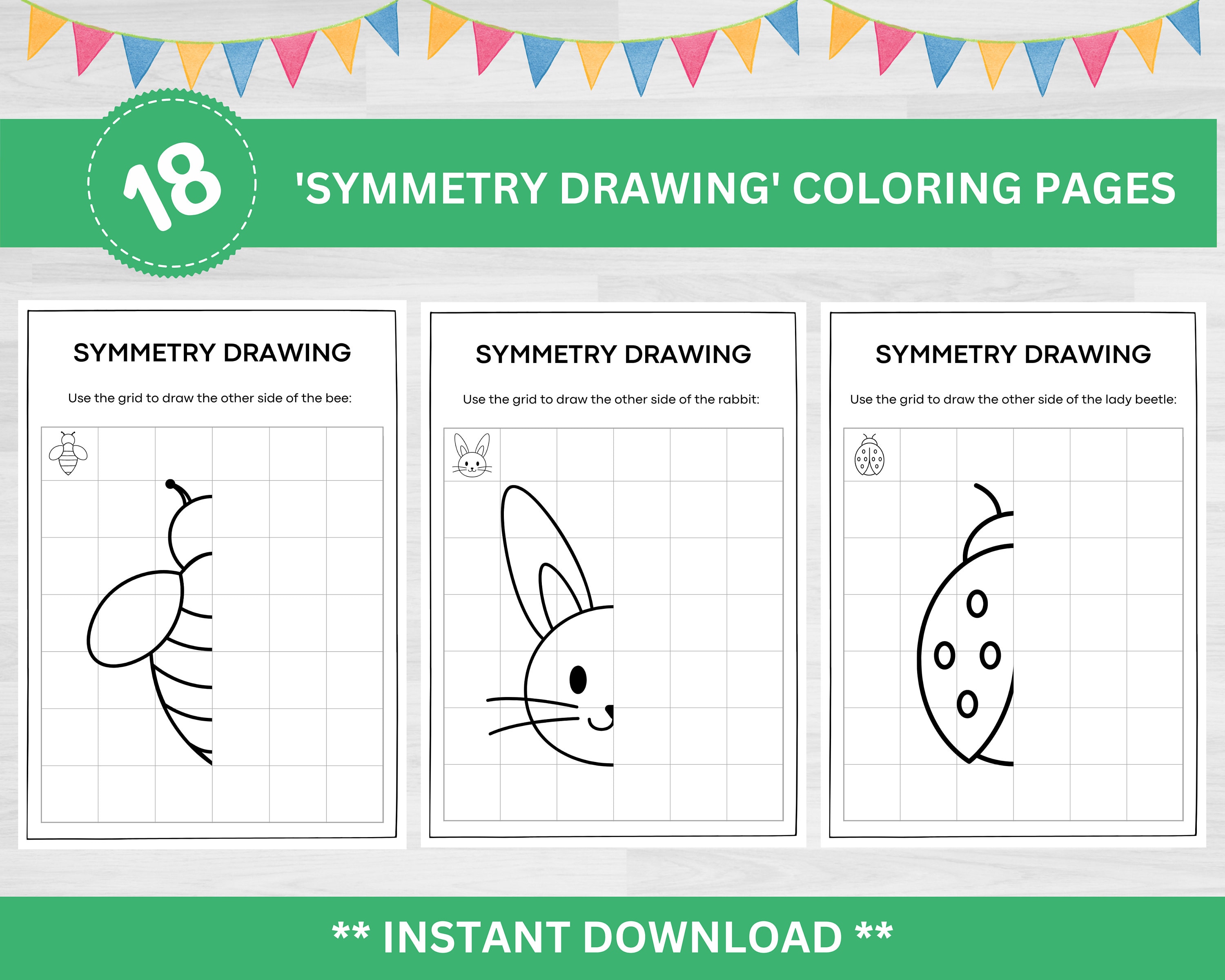Symmetry drawing lines of symmetry activities symmetry drawing coloring symmetry drawing printables road trip games color draw